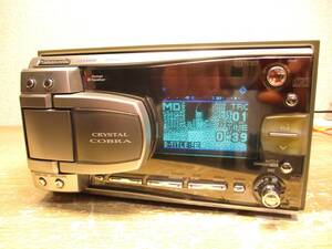 希少 名機 クリスタルコブラ Panasonic パナソニック CQ-VX5000D ハイエンドモデル CD/MDデッキ プレーヤー