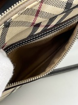 【1円出品】F0339 BURBERRY バーバリー ブルーレーベル ノバチェック ベージュ ショルダーバッグ クロスボディ 斜め掛け レディースバッグ_画像10