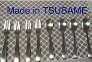 made in tsubame ツバメ8本セット フォーク小&スプーン小