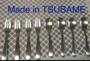 made in tsubame ツバメ10本セット フォーク小&スプーン小