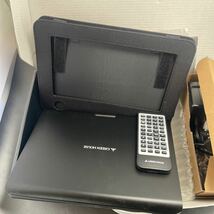 「2FV39」グリーンハウス GH-PDV9FT 9型フルセグTV内蔵 ポータブルDVDプレーヤー 動作OK 付属品全く在中_画像3