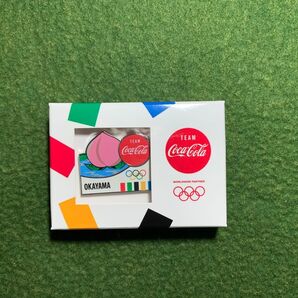 コカ・コーラ ピンバッジ 岡山【未使用】