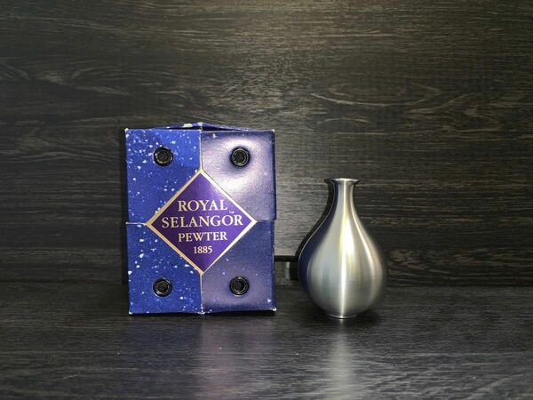 ROYAL SELANGOR PEWTER 1885 花瓶 【未使用】