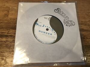 HUNGER Feat. JINBO WAK JAZZI CAL / TELL ME WHY JAZZY SPORT 45s 7inch レア Pro. DJ MITSU THE BEATS