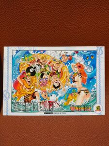 非売品 ONE PIECE 20th イラスト ポストカード SUMMER IS FALLING