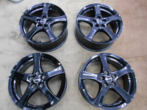 BORBET アルミホイール　17x7.0J ET50 5H PCD114.3 ブラック