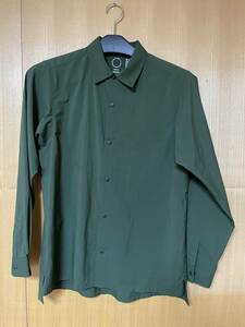 山と道 UL SHIRT カラー:Duck Green サイズ:S