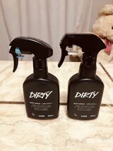 LUSH ボディスプレー Dirty 2個_画像1