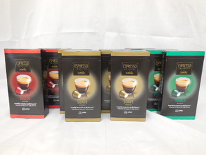 未開封 NESPRESSO/ネスプレッソコーヒーメーカー専用 カプセルコーヒー 3種(SOAVE/DECISO/VIVACE) 90個 賞味期限:2025/07