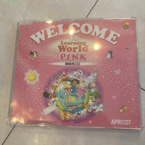 WELCOME to Learning world PINK 教師用CD アプリコット出版APRICOT 幼児英語　英会話　知育　