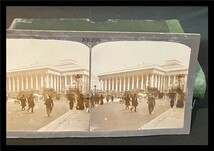 □古写真　彩色ステレオ写真８点まとめて　フランス　パリ　大洪水　八百屋　歴史資料 stereo photo_画像5