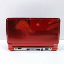26【中古】Nintendo 3DS 本体 CTR-001 フレアレッド ニンテンドー 3DS 任天堂 タッチペン付き 動作確認 初期化済み 現状品_画像4