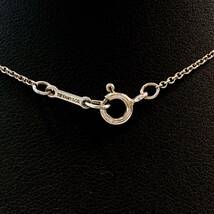 311☆中古☆ TIFFANY&Co. ティファニー フルハート ネックレス シルバー925 ペンダント アクセサリー エルサペレッティ レディース 現状品_画像6