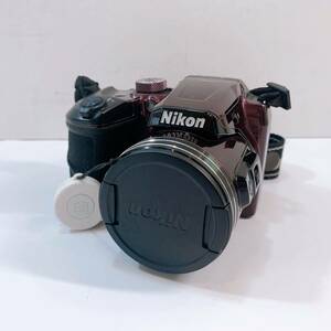 317☆中古☆ Nikon COOLPIX B500 ニコン クールピクス コンパクト デジタルカメラ プラム 4.0-160mm 1:3-6.5 動作確認済み 現状品