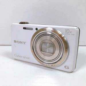 76【中古】SONY Cyber-Shot DSC-WX170 ホワイト サイバーショット コンパクトデジタルカメラ バッテリー付き 動作未確認 現状品 