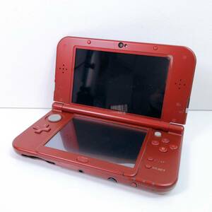 79【中古】New Nintendo 3DS LL RED-001 レッド ニュー ニンテンドー 3DS LL 任天堂 タッチペン付き 動作確認 初期化済み 現状品