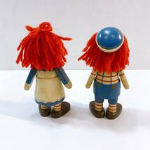 325☆中古☆ ラガディ アン&アンディ フィギュア 貯金箱 ガーデニング 人形 Raggedy Ann & Andy 昭和レトロ まとめ セット 現状品_画像5