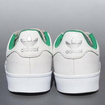 美品!! US 10 /28cm 限定 15年製 adidas スタンスミス VULC 白ｘ緑 STAN SMITH 顔付き_画像4