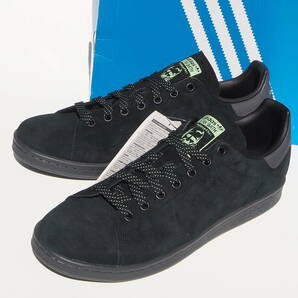 デッド!! 28cm 新品 限定 20年製 adidas Originals スタンスミス 黒スエードxミントグリーン STAN SMITH 天然皮革の画像2