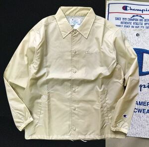 ◆553新品【メンズLL】ベージュ チャンピオン-ヘリテイジ（CHAMPION-HERITAGE）コーチジャケット 定価11880円