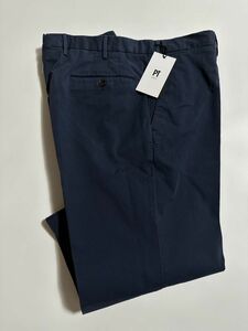 2835】新品3.9万【PT TORINO / ピーティトリノ　52　定番モデル　 ストレッチコットンテーラードチノ　SLIM FIT】ネイビー　PT01