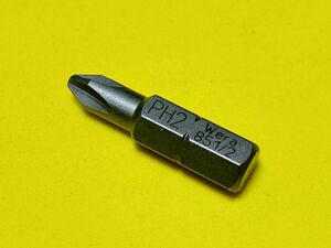 Wera 【ビット】〈057710〉851/2Z ビット プラス PH2×32mm（シャンク径：5/16インチ）