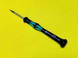 Wera 【精密ドライバー】 精密HEX（六角）ドライバー 0.9mm　2054 / 0.9 × 40