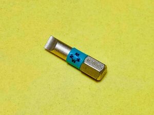 Wera 【ビット】〈056172〉800/1B DC ビット マイナス 0.8×5.5×25mm