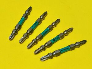 ★Wera 両頭スレンダーインパクトビット　PH2x65㎜　5本セット★