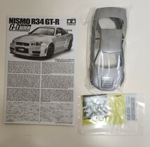 タミヤ1/24　未組立　同梱可　ニスモ R34 GT-R Zチューン　(スポーツカーシリーズNO.282)_画像6
