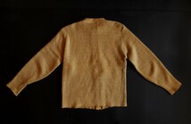 50's 60's ヴィンテージ キャンパス モヘア ジップ カーディガン vintage campus mohair knit_画像10
