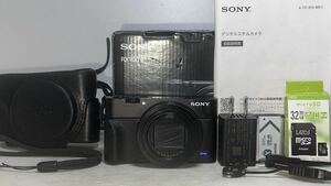 SONY ソニー Cyber-shot DSC-RX100M6 カメラケース32GBメモリ 元箱 6ヶ月動作保証 