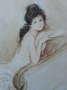 Bernard Charoy、Annabel、希少画集画、新品額装付、落札代金のみ、ara