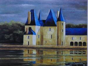 Art hand Auction Jean Pierre Capron, castle, High quality rare art book, Signed on the print, brand new and framed, Successful bid price only, ara, painting, oil painting, Nature, Landscape painting