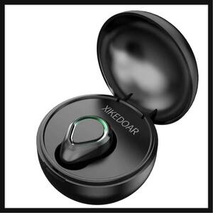 [ breaking the seal only ]XIKEDOAR* Bluetooth headset one-side ear wireless Bluetooth earphone sport noise cancel ring V5.1 Hi-Fi sound quality 