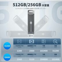 【開封のみ】Grace nnvg★大容量512B/256GB】 USBメモリ 512GB 256GB 2IN1 USB3.0＆Type-C メモリー フラッシュメモリ 外付け 容量不足★_画像3