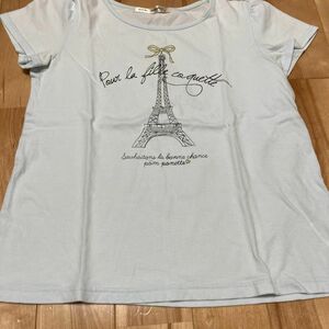 ポンポネットTシャツ　ポンポネット半袖Tシャツ　女の子Tシャツ　ポンポネットトップス