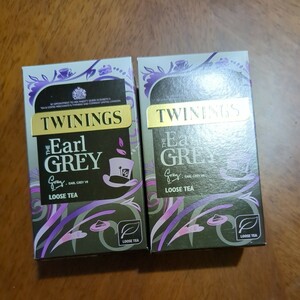 ★英国直送 TWINING Earl GREY トワイニングアールグレー LOOSE TEA（125g入）2個セット