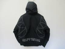 新品未使用 Supreme Zig Zag Stitch Puffy Jacket BLACK ブラック サイズ：S シュプリーム ジグ ザグ ステッチ パフィー ジャケット_画像2