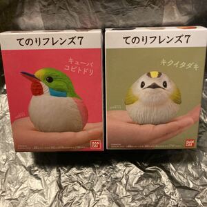 送安 即決 てのりフレンズ7 キューバコビトドリ キクイタダキ フィギュア マスコット 鳥 てのりフレンズ 置物 インテリア ガーデニング