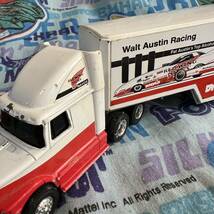 1/64 ERTL Collectibles レッドウィング シューズ トレーラー WHITE GMC CAB WITH TRAILER RED WING SHOES 1996 _画像10