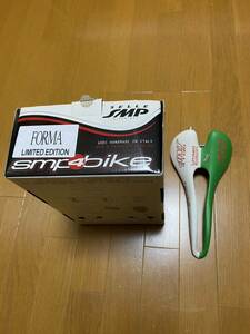 SELLE SMP FORMA LIMITED EDITION ロードバイク用サドル　白Xグリーン　中古品