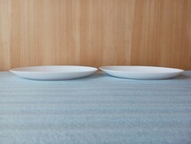 「ヤマザキ春のパン祭り 2010年 白いオーバルディッシュ2枚セット 白い皿 アルクフランス社製 未使用品」_画像5