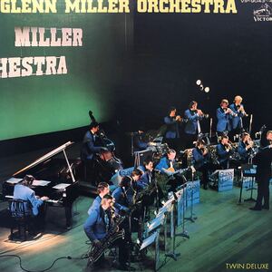 二枚組 Glenn Miller Orchestra 豪華盤 グレン・ミラー大全集 2LP 見開きジャケット ジャズ jazz レコード 5点以上落札で送料無料b