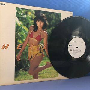 川島なお美 NAOMI FIRST ハロー！ 白レーベル プロモ LP レコード 5点以上落札で送料無料b