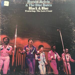 Harold Melvin & The Blue Notes Black&Blue feat The Love I Lost LP 見開きジャケット レコード 5点以上落札で送料無料b