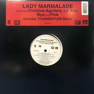 Christina Aguilera,Lil’Kim Mya and Pink LADY MARMALADE 12インチ LP レコード 5点以上落札で送料無料b