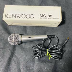 KENWOOD ダイナミックマイク　mc-88