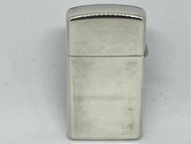 ZIPPO ジッポー ライター スリム 1986年製 STERLING スターリング シルバー KINGDOM OF HAWAII COAT OF ARMS ハワイ 箱付 銀 ヴィンテージ_画像4