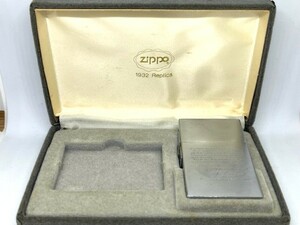 ZIPPO ジッポー ライター 1932レプリカ CEOメッセージ ケース付（ガイドシート欠品）未着火 保管品